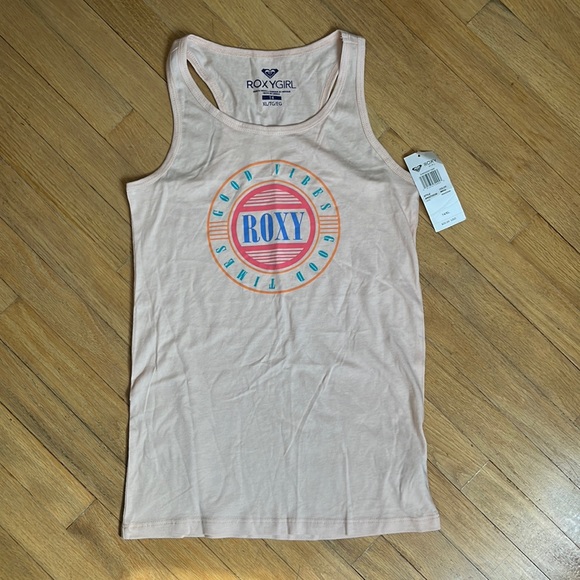 Roxy Racerback Pink tank - Picture 1 of 5